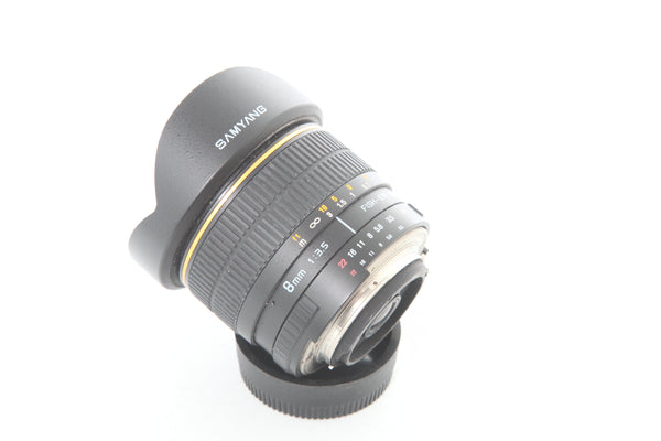 Samyang 8mm f3.5 Fish-eye CS Aspherical - Nikon