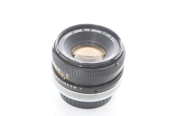 Canon FD 50mm f1.8 S.C.