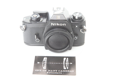 Nikon EM Black - New Light Seals February 2024