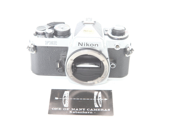 Nikon FE2 - New light seals February 2023