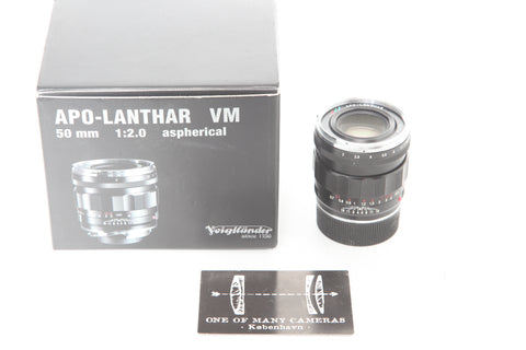 Voigtlander 50mm f2 APO-Lanthar VM - Leica M