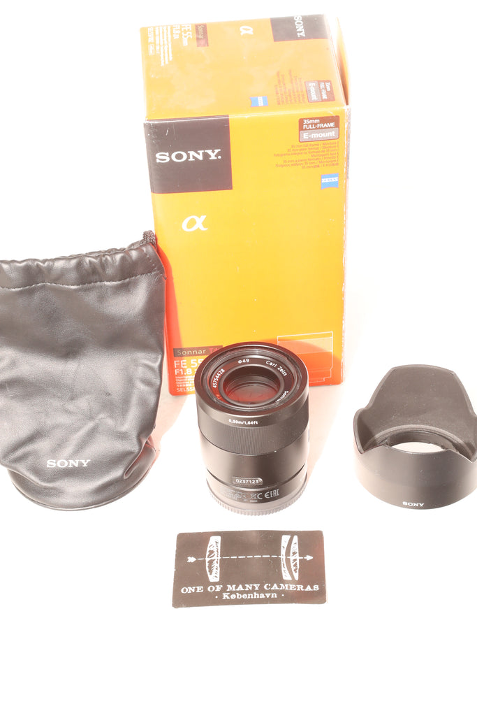 Sony FE 55mm f1.8 ZA Zeiss Sonnar T* - Sony E