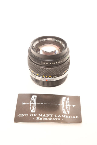 Olympus 50mm f1.4 OM Auto-S MC