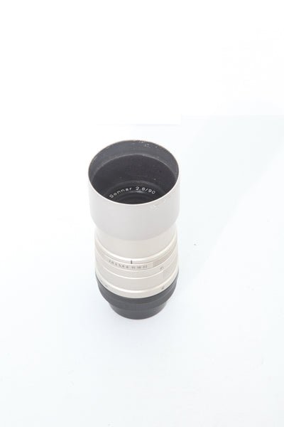 Contax G 90mm f2.8 Sonnar with hood GG-3