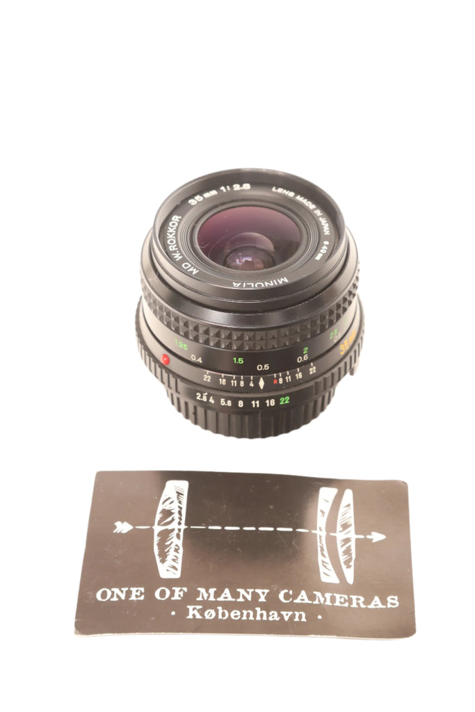 Minolta 35mm f2.8 MD W.Rokkor