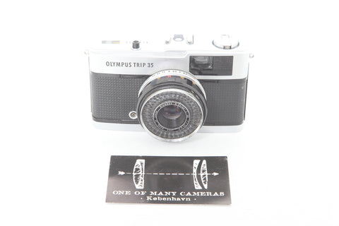 Olympus Trip 35 Silver - New light seals March 2024