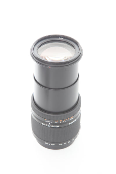 Sony 18-250mm f3.5-6.3 DT with hood