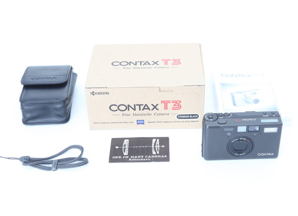 Contax T3 Titanium Black