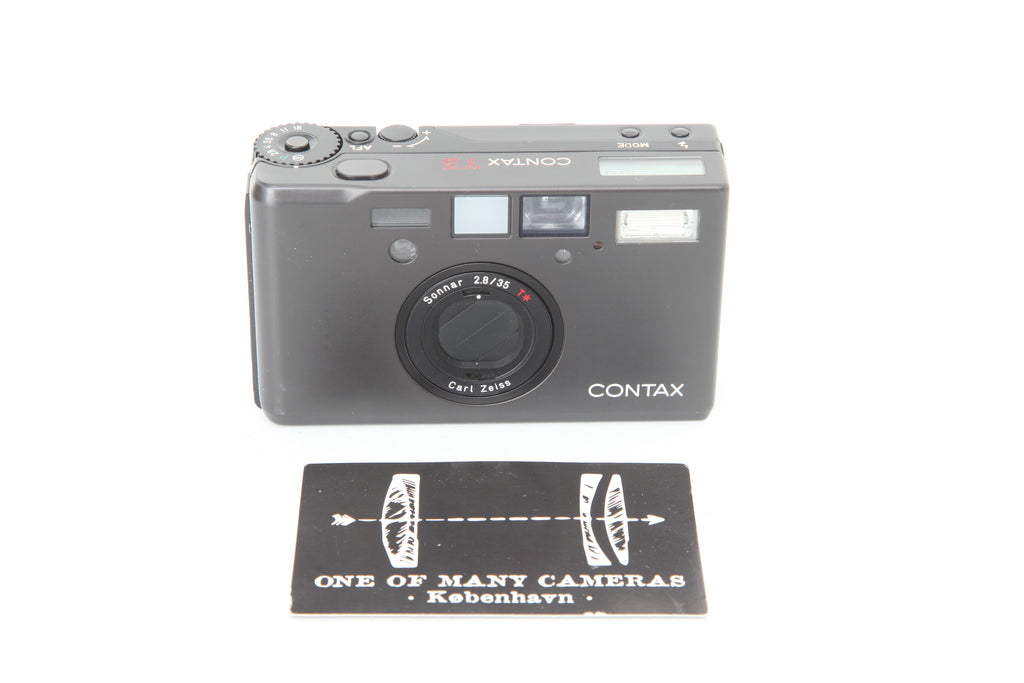 絶品】 CONTAX KYOCERA T3 black titanium フィルムカメラ