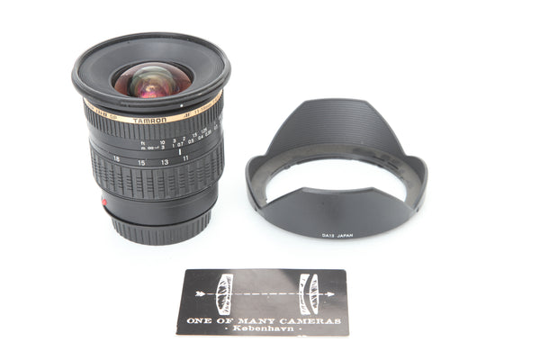 Tamron 11-18mm f4.5-5.6 (IF) A13 Aspherical LD Di II SP - Sony A mount