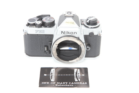Nikon FE Black - New light seals August 2023