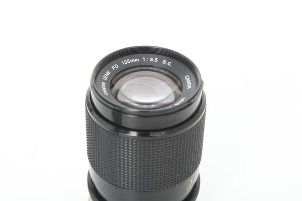 Canon FD 135mm f3.5 S.C.
