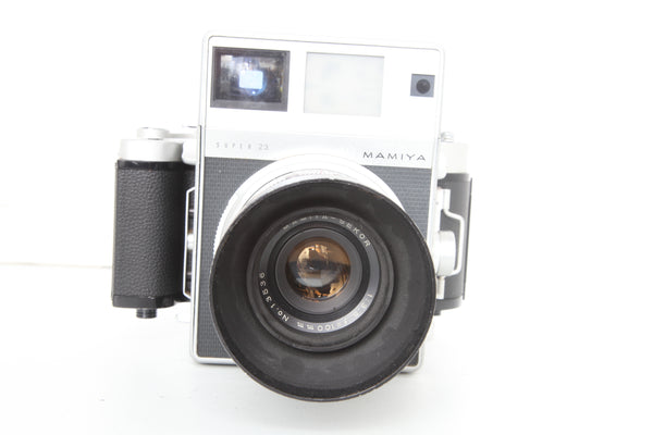 Mamiya Super 23 with 100mm f3.5 and 6x9 film back