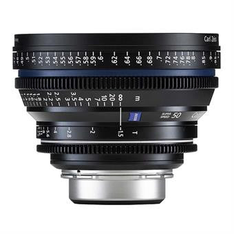 Zeiss Compact Prime CP.2 50mm T1.5 Super Speed Planar PL Mount - Metric