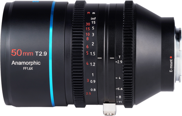 Sirui Anamorphic Lens 1.6x Full Frame 50mm T2.9 L-Mount