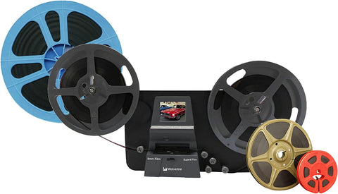Wolverine MovieMaker Pro 8mm/Super 8 Film to Digital scanner