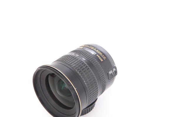 Nikon 12-24mm f4 G ED DX AF-S Nikkor with hood HM-23