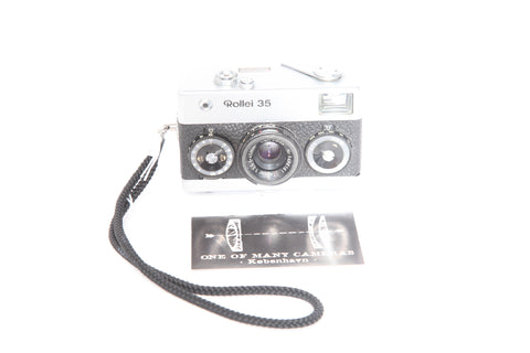 Rollei 35 with 40mm f3.5 Tessar - serviced January 2025