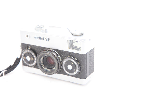 Rollei 35 with 40mm f3.5 Tessar - serviced January 2025