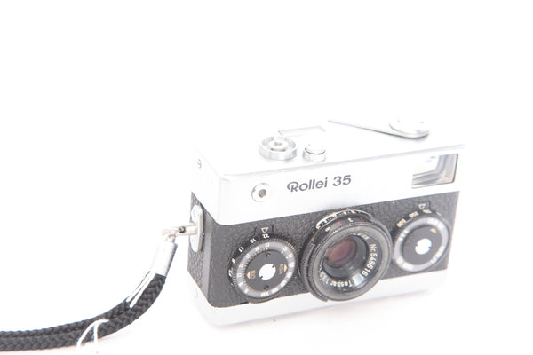 Rollei 35 with 40mm f3.5 Tessar - serviced January 2025