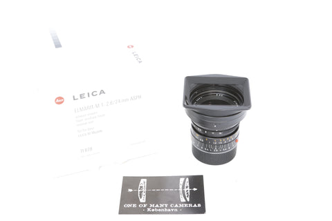 Leica 24mm f2.8 Elmarit-M 11878 with box