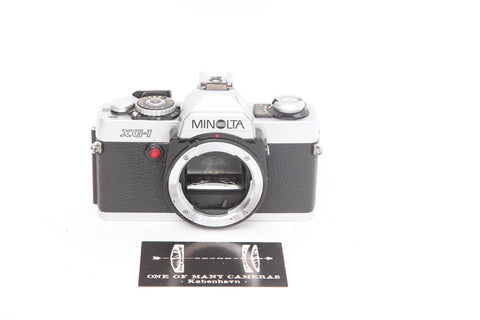 Minolta XG-1 Chrome - New light seals June 2022