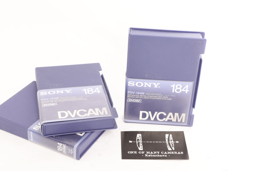 Sony DVCAM Tape PDV-184N Advanced Metal Evaporated Tape Brand New Never Used