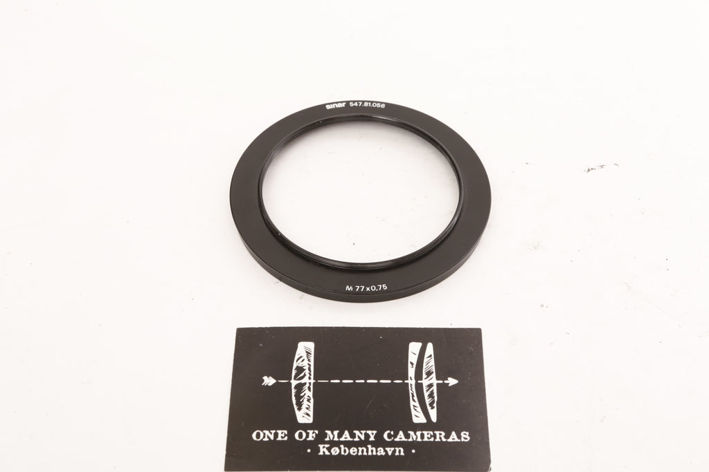 Sinar Adapter Ring 100/M77x0,75 – 547.81.056