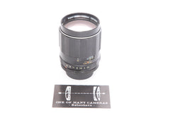 Pentax 135mm f2.5 Super-Multi-Coated Takumar – One Of Many Cameras