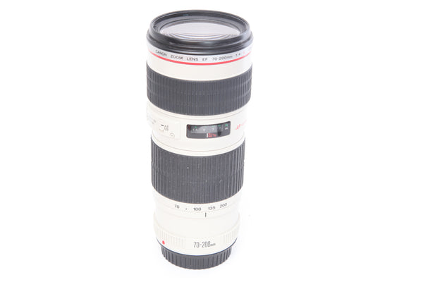 Canon EF 70-200mm f4 L USM with hood ET-74