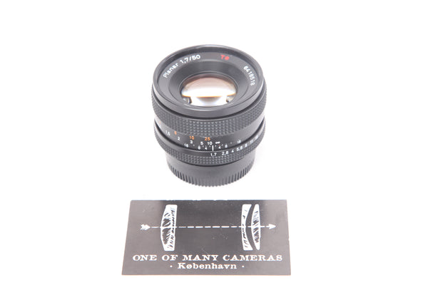 Contax 50mm f1.7 Zeiss Planar - CY mount - test shot September 2025
