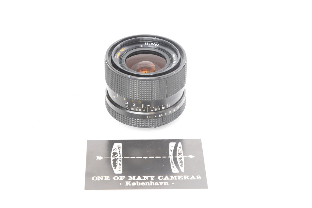 Rollei 35mm f2.8 HFT Zeiss Distagon - QBM mount