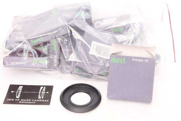 Durst Siriopla AA19.702 M39 39mm Lens Board For M370 M605 M670 Enlarger - NEW IN BOX