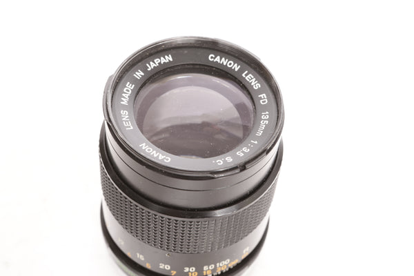 Canon FD 135mm f3.5 S.C.