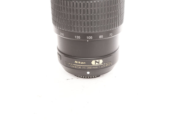 Nikon 70-200mm f4 AF-S Nikkor G VR ED IF with hood HB-60