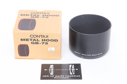 Contax 645 GB-73 Metal Lens hood