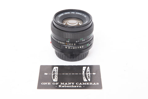 Canon FD 50mm f1.8