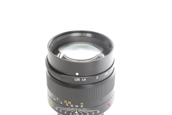 7Artisans 75mm f1.25 "Noctiliux" - Leica M