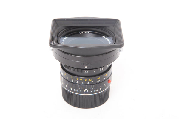 Leica M 24mm f2.8 Elmarit ASPH with hood 12592