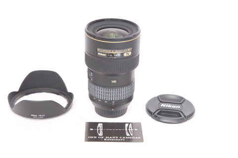 Nikon 16-35mm f4 G AF-S Nikkor ED N VR Aspherical with hood HB-23