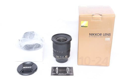 Nikon 10-24mm f3.5-4.5 G ED DX AF-S Nikkor Aspherical