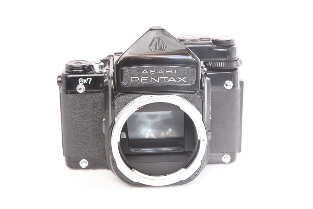 Pentax 6x7 with TTL Prism Finder