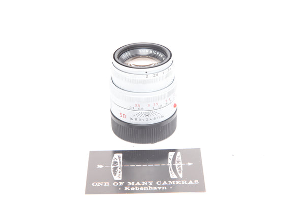 Leica 50mm f2 Summicron-M Silver 11816