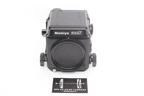 Mamiya RZ67 Professional with RZ67 Film Back AND panoramic mask for 135 films