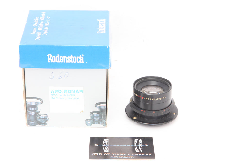 Rodenstock 300mm f9 Apo-Ronar with box