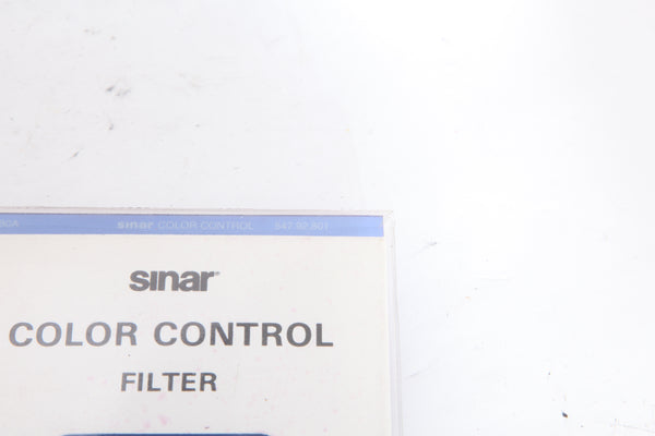 Sinar Color Control 125 system filter 80A 547.92.801