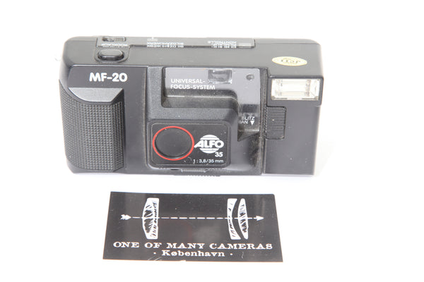 Alfo MF-20 with 35mm f3.8
