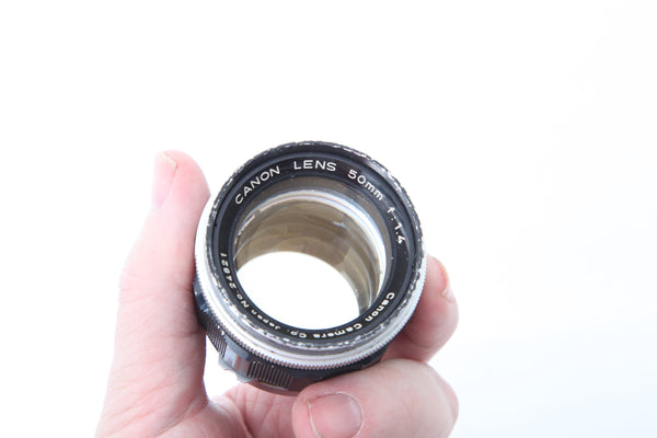 Canon 50mm f1.4 LTM - Leica M - Cl'a January 2023
