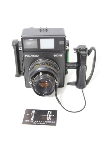 Polaroid 600 SE with Mamiya 127mm f4.7 and Pol back