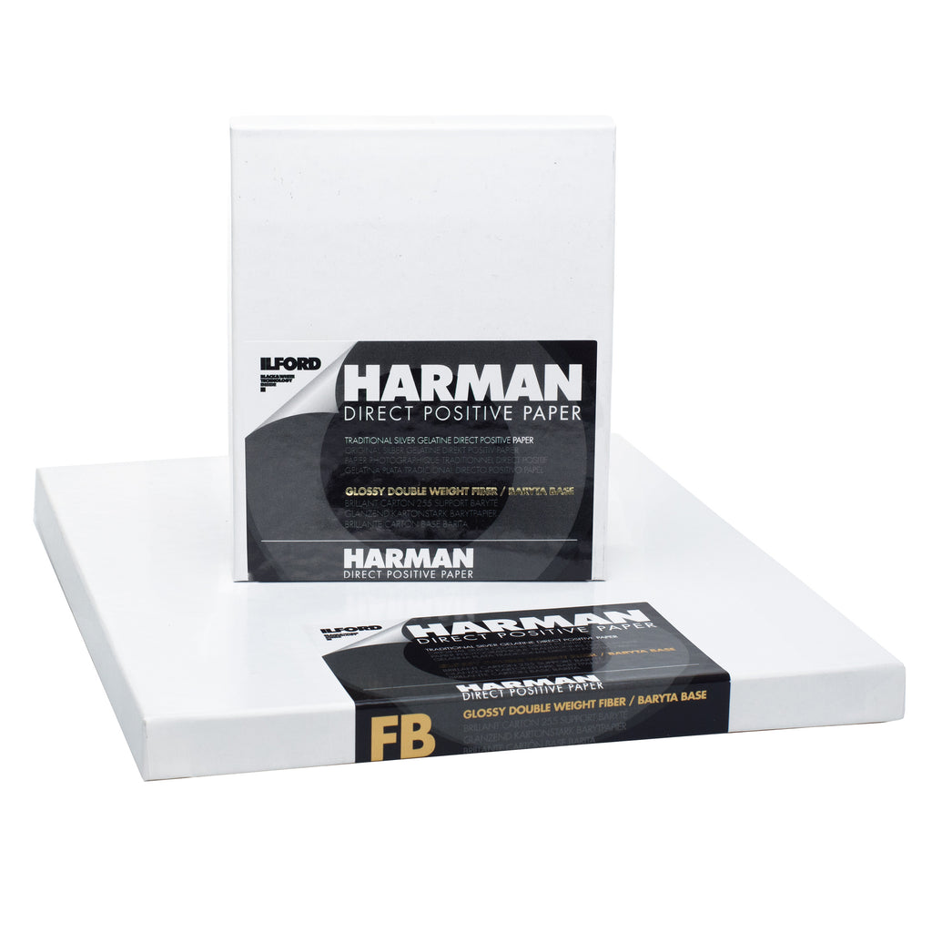 Ilford Harman Direct Positive Paper 8x10 - 25 sheets